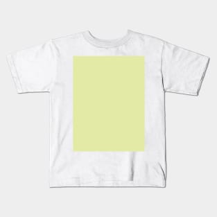 preppy abstract modern solid color pastel  beige Kids T-Shirt